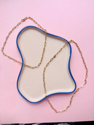 Basic Paperclip Chain for Custom Charm Necklace